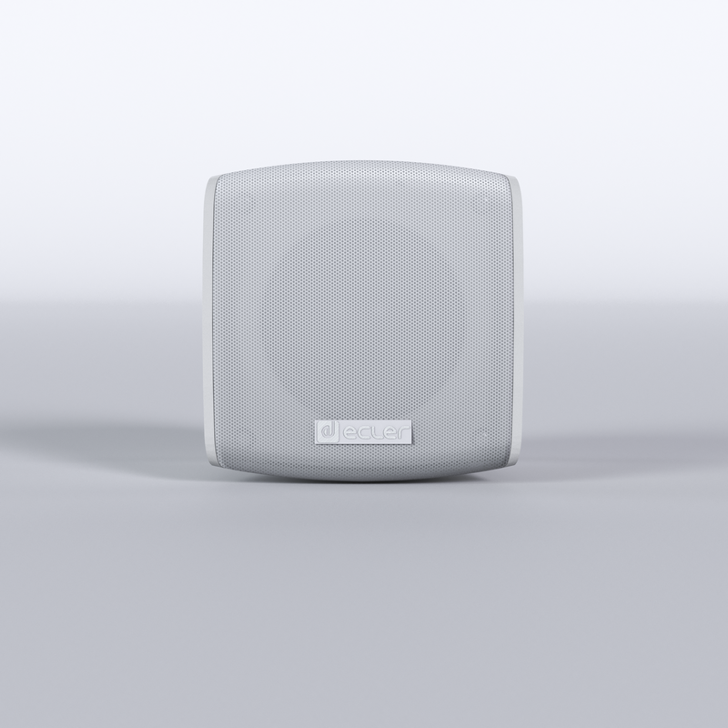 Ecler eMOTUS3OD 3" 2-Way Wall Speakers, IP65 Rated 100V/8Ω (Pair) – Black Or White