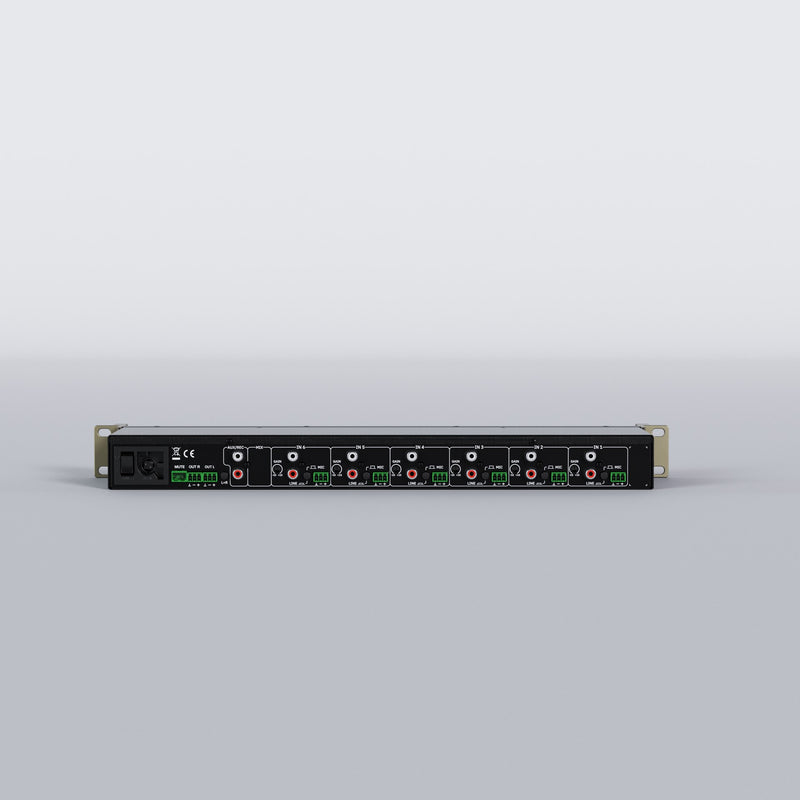 Ecler SAMI-612 6-Channel 19" Analogue Stereo Rack Mixer