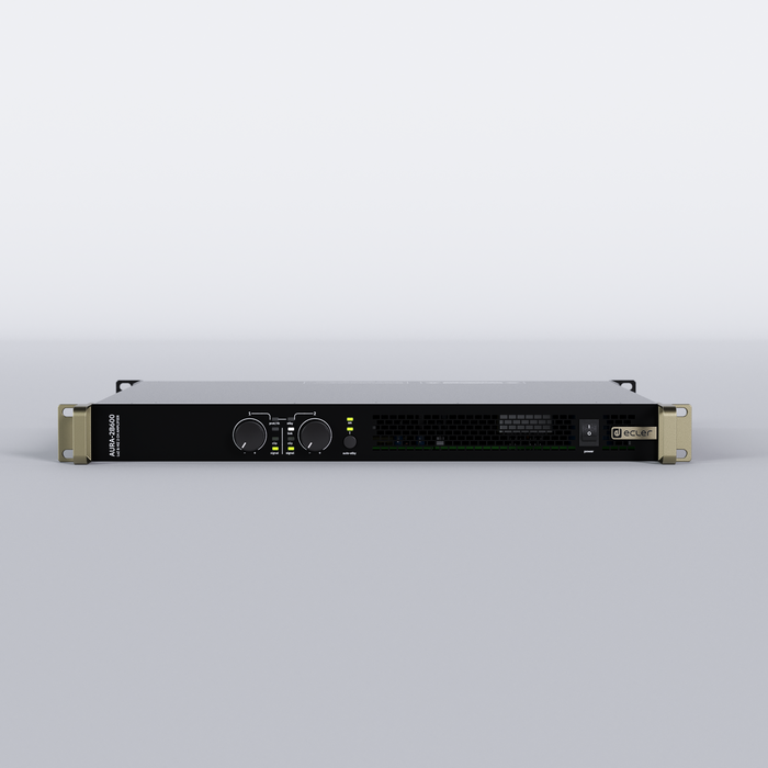 Ecler AURA-2B600 2-Channel 2 x 600W Class-D Power Amplifier - 100V & 2/4/8 Ohm