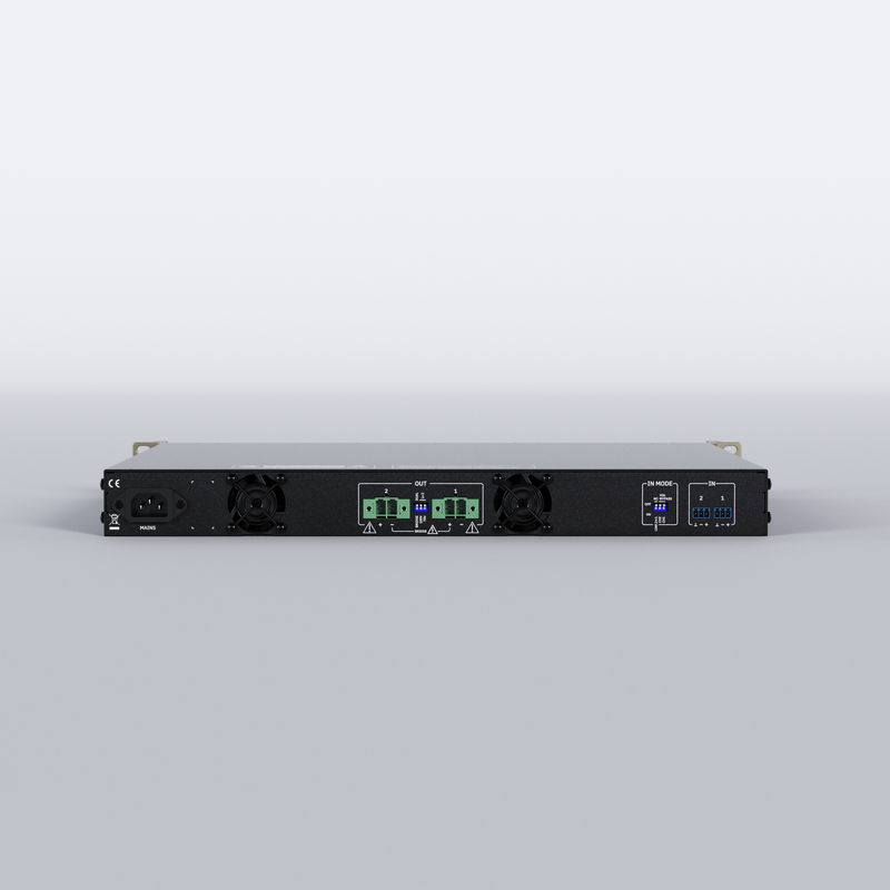 Ecler AURA-2B900 2-Channel 2 x 900W Class-D Power Amplifier - 100V & 2/4/8 Ohm