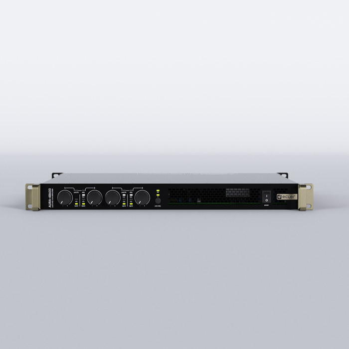 Ecler AURA-4B600 4-Channel 4 x 600W Class-D Power Amplifier - 100V & 2/4/8 Ohm