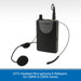 QTX Headset Microphone & Beltpack for QRPA & QXPA Series