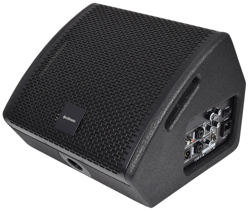 Citronic CM10A 10" 250W Active Wedge Monitor Speaker with Bluetooth