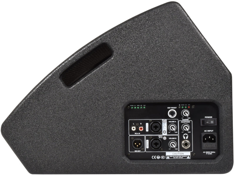 Citronic CM12A 12" 300W Active Wedge Monitor Speaker with Bluetooth