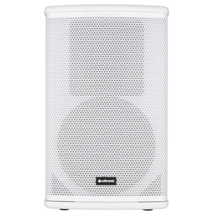Citronic CUBA-8AW 8" 250W Full-Range Active PA Speaker with DSP & Bluetooth - White