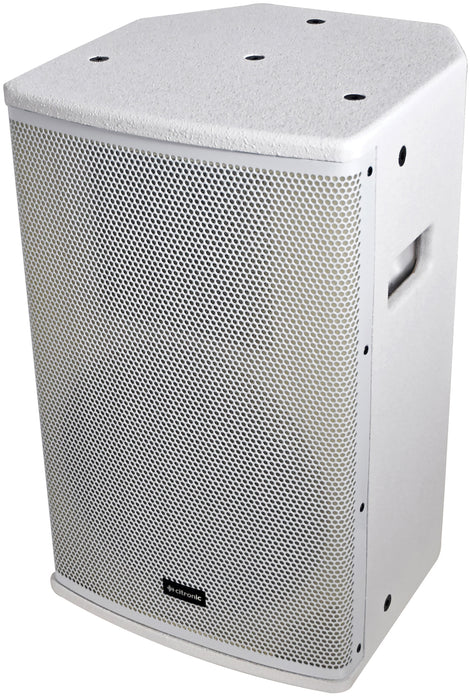 Citronic CUBA-10AW 10" 270W Full-Range Active PA Speaker with DSP & Bluetooth - White