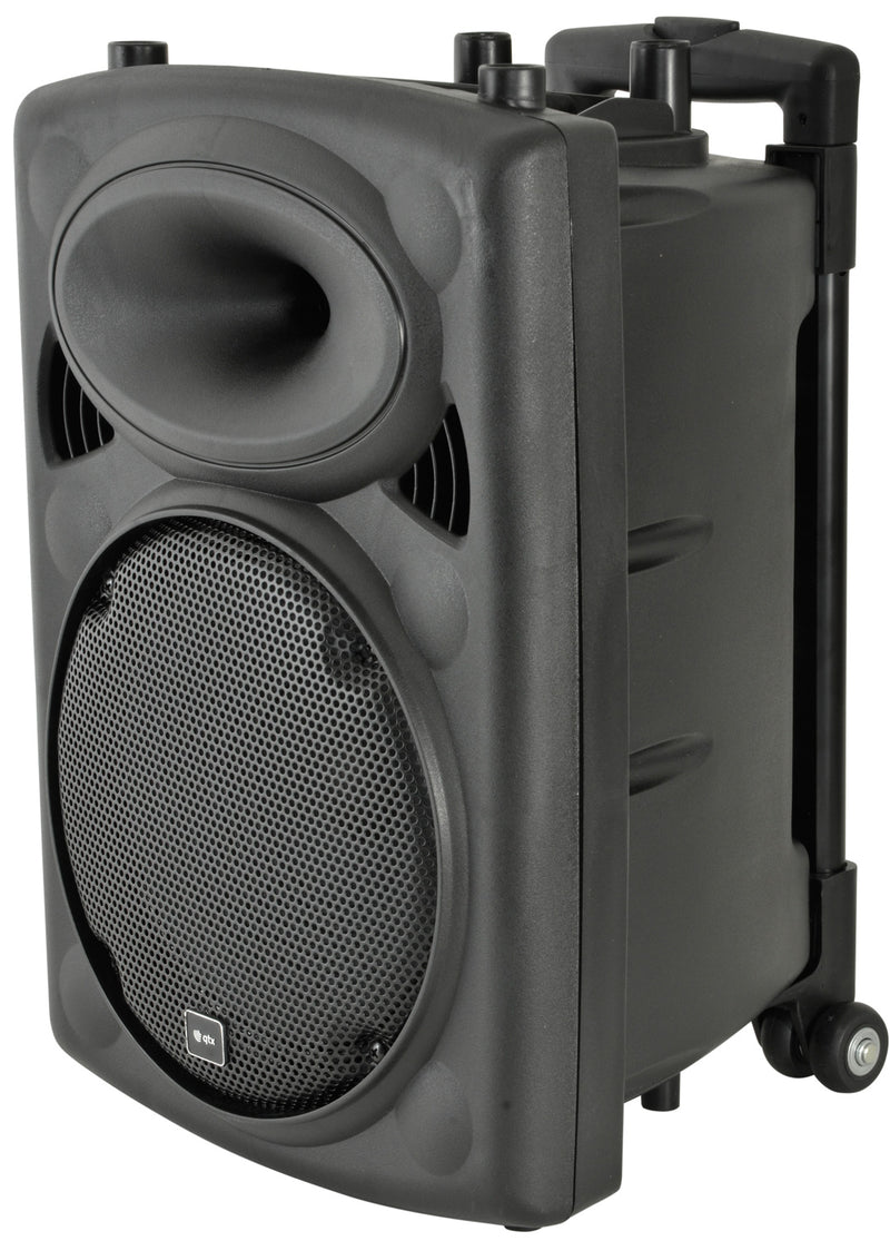 QTX QR10PA 10" Portable PA Speaker | 1 x UHF Wireless Microphone