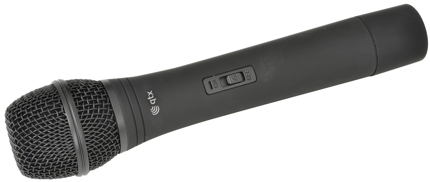 QTX QR10PA 10" Portable PA Speaker | 1 x UHF Wireless Microphone