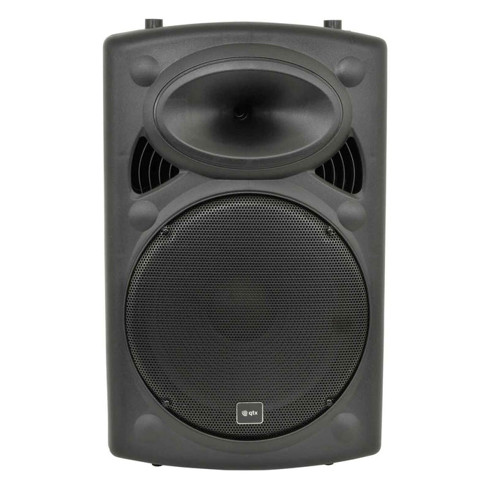 QTX QRPA with True Wireless | Portable PA System, Bluetooth, Wireless Microphones - Choose 8, 10, 12 or 15 inch