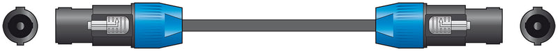 Chord Speakon to Speakon Cable - 1.5m, 3m, 6m, 12m, 20m