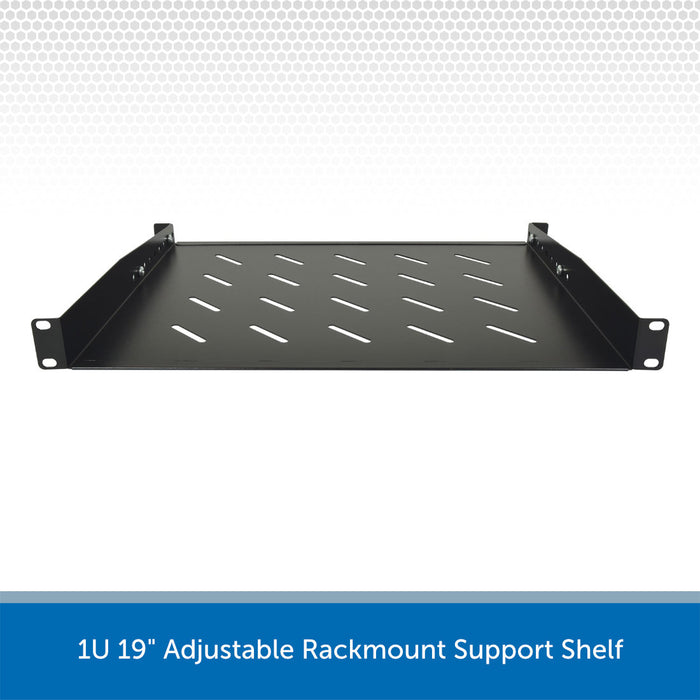 Adjustable Support Rack 1U 19