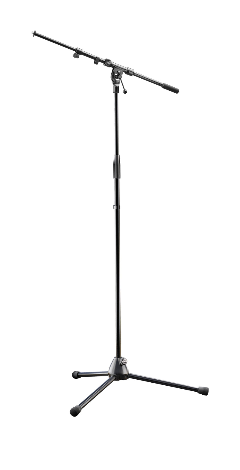 K&M 210/9 Professional Microphone Boom Stand - Black