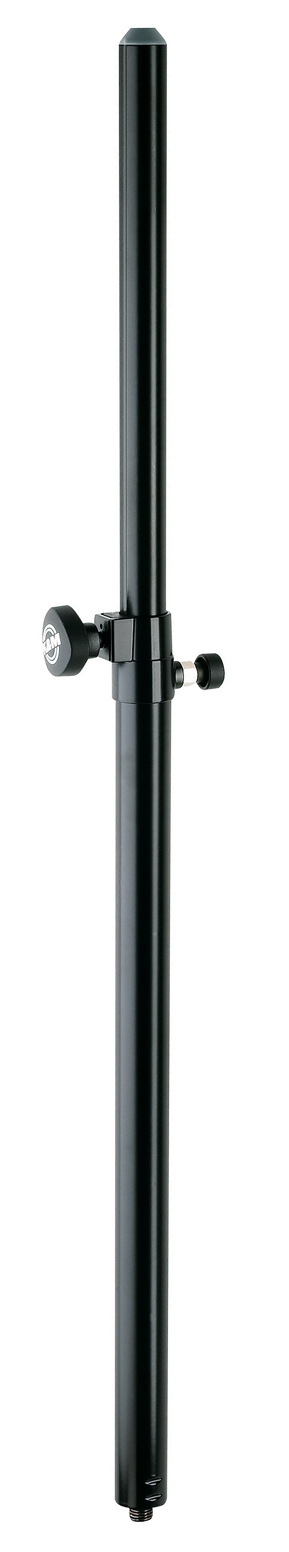 K&M 21337 Adjustable M20 Distance Rod for Speaker & Subwoofer - Black
