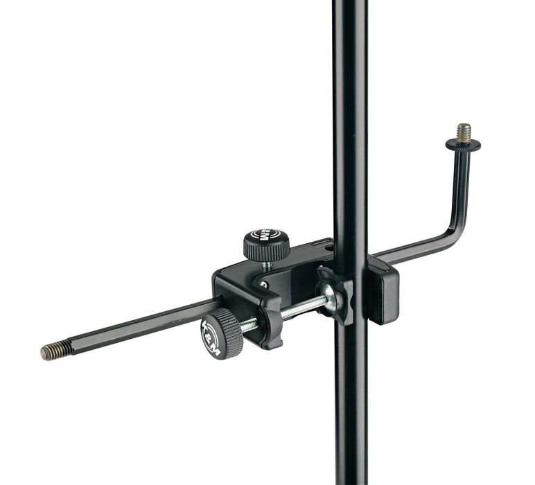 K&M 240/5 Universal Microphone Holder with Table Clamp - Black