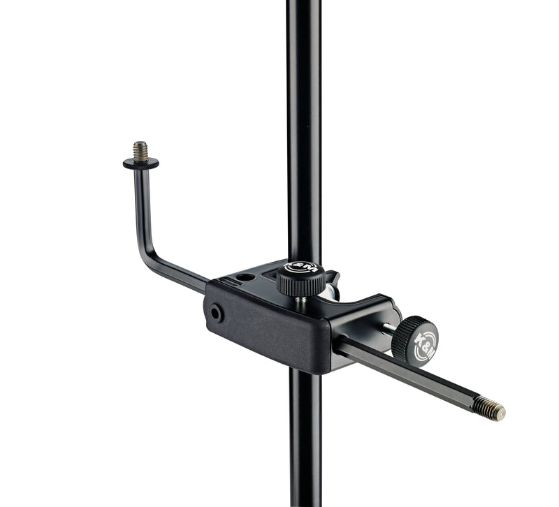 K&M 240/5 Universal Microphone Holder with Table Clamp - Black