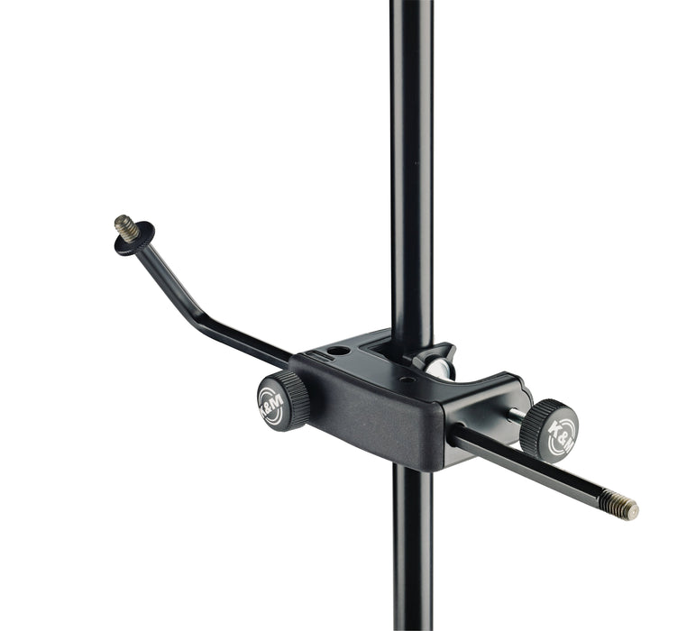 K&M 240/5 Universal Microphone Holder with Table Clamp - Black