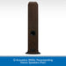 Q Acoustics 3050c Floorstanding Stereo Speakers Walnut Back