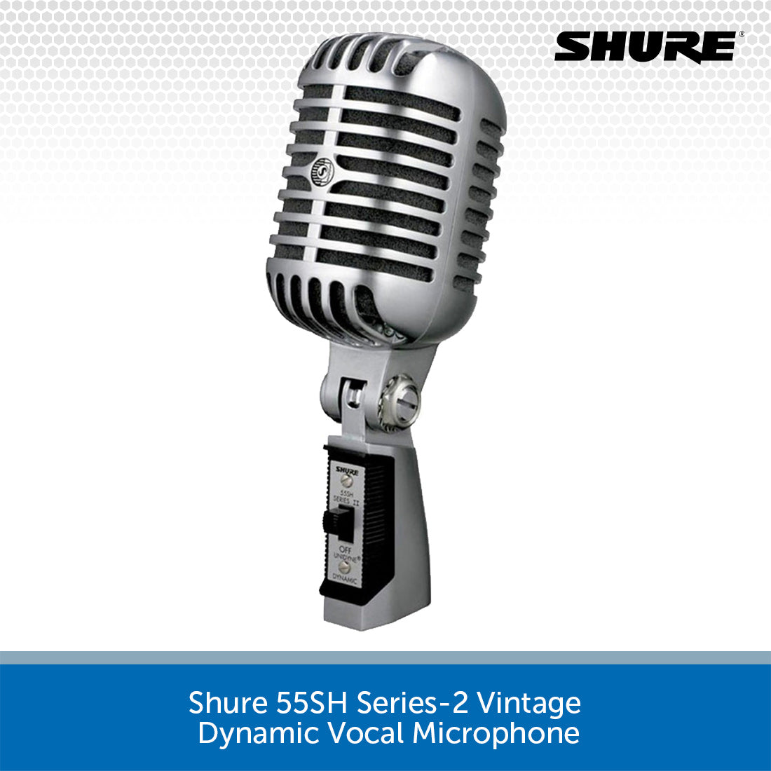 Shure 55SH Series-2 Vintage Dynamic XLR Microphone | Audio Volt