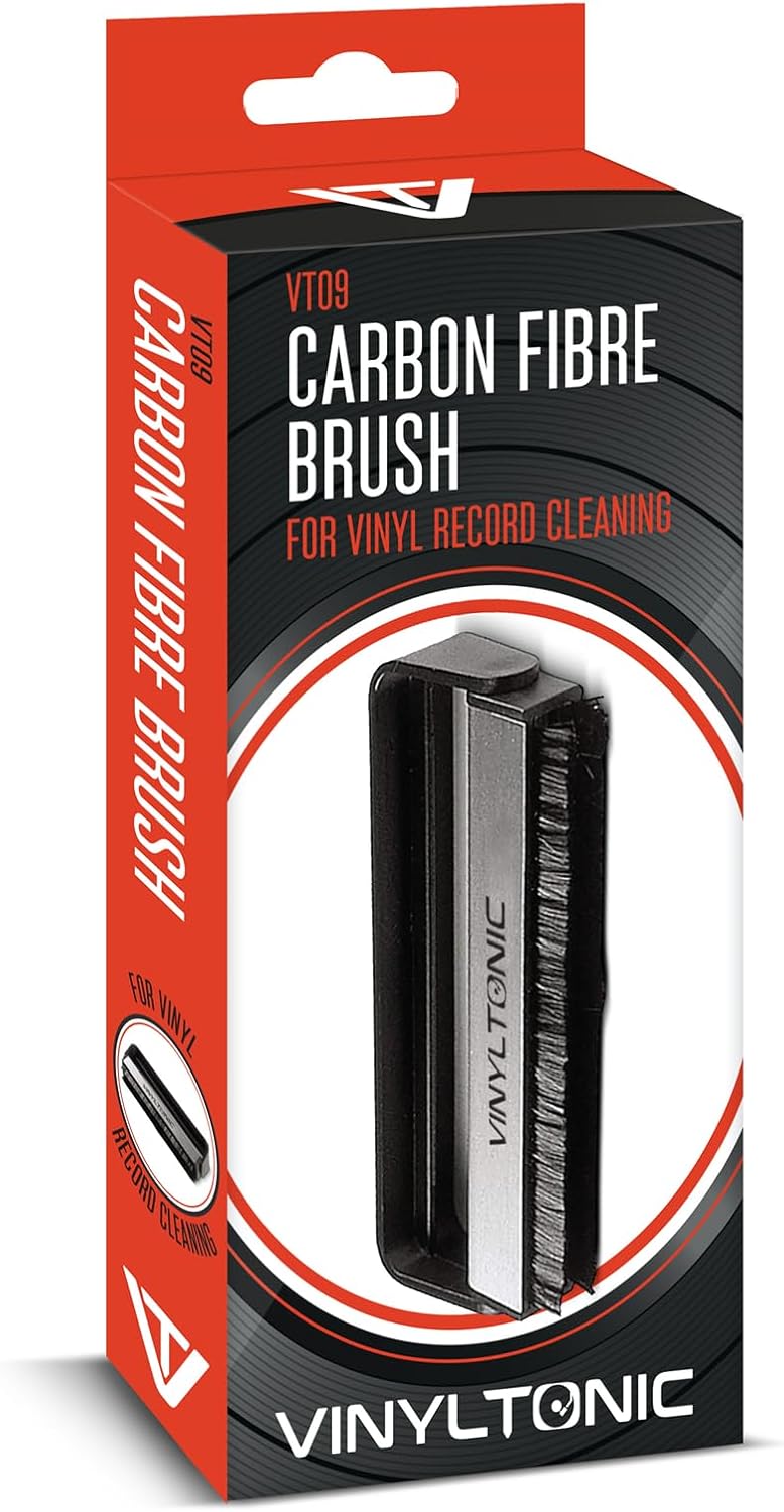 Vinyl Tonic Carbon Fibre Anti-Static Record Cleaning Brush