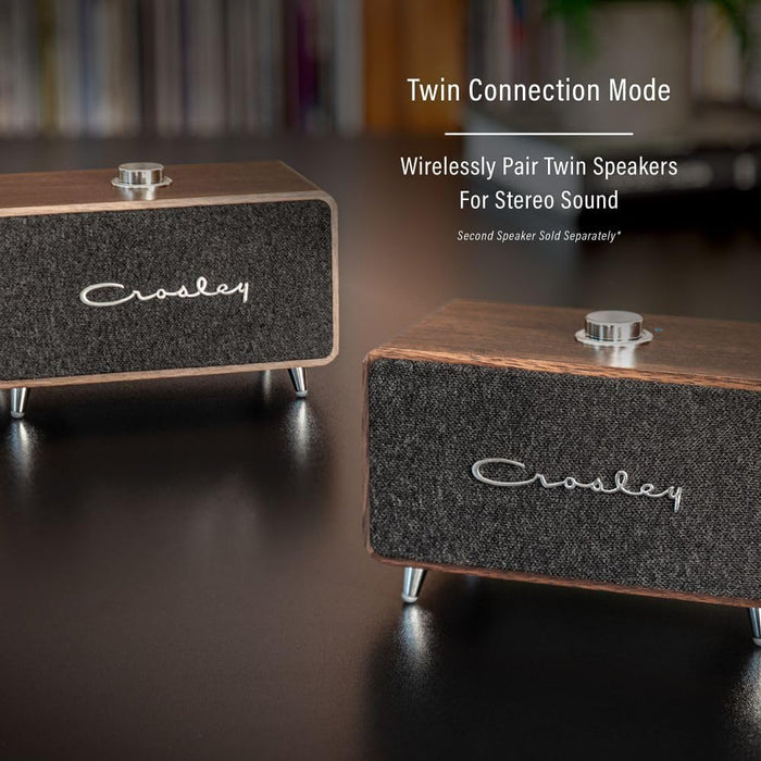 Crosley Stanza Portable Bluetooth Speaker (Walnut)