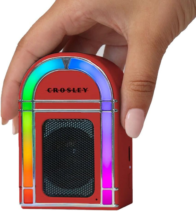 Crosley Mini Jukebox Portable Bluetooth Speaker (Red, Blue & Pink)