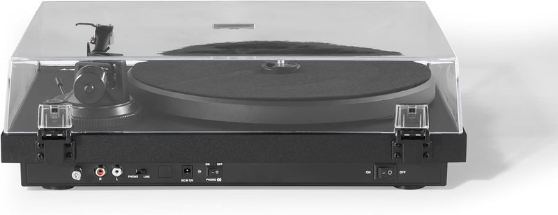 Crosley C6 Black, 2-Speed Turntable Record Player With Bluetooth & Audio Technica Needle