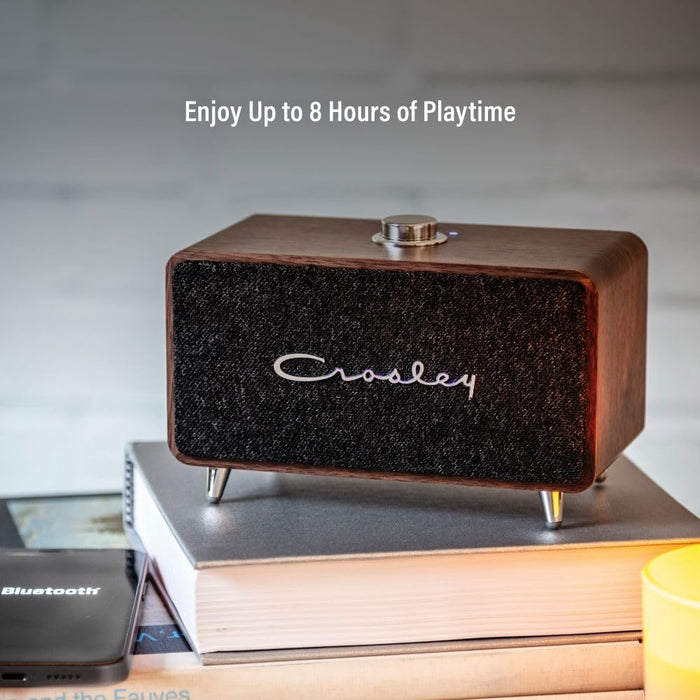 Crosley Stanza Portable Bluetooth Speaker (Walnut)