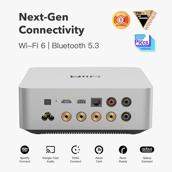 WiiM Amp Ultra Network Streaming Amplifier