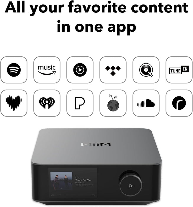 WiiM Amp Ultra Network Streaming Amplifier
