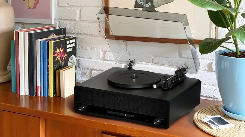 Philips CENTURY Bluetooth Turntable "The Stevie" All-in-One Record Player