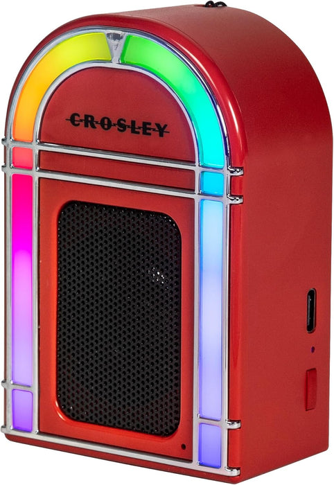 Crosley Mini Jukebox Portable Bluetooth Speaker (Red, Blue & Pink)