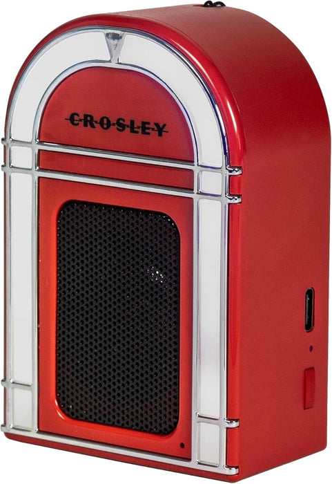 Crosley Mini Jukebox Portable Bluetooth Speaker (Red, Blue & Pink)