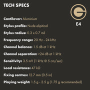 Goldring E4 Moving Magnet Cartridge Info 3