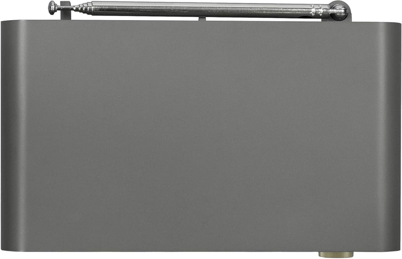 Crosley Tribute Vintage AM/FM Radio with Bluetooth (Charcoal)