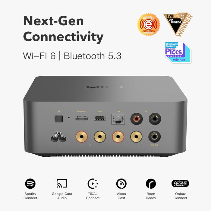 WiiM Amp Ultra Network Streaming Amplifier