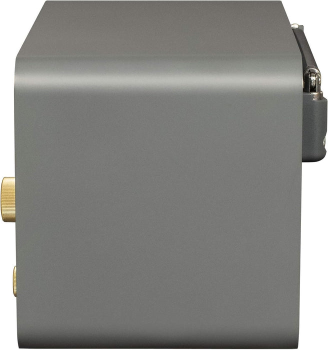 Crosley Tribute Vintage AM/FM Radio with Bluetooth (Charcoal)