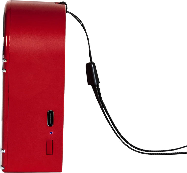 Crosley Mini Jukebox Portable Bluetooth Speaker (Red, Blue & Pink)