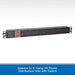 Adastra 1U 6-Gang UK Power Distribution Unit with Switch