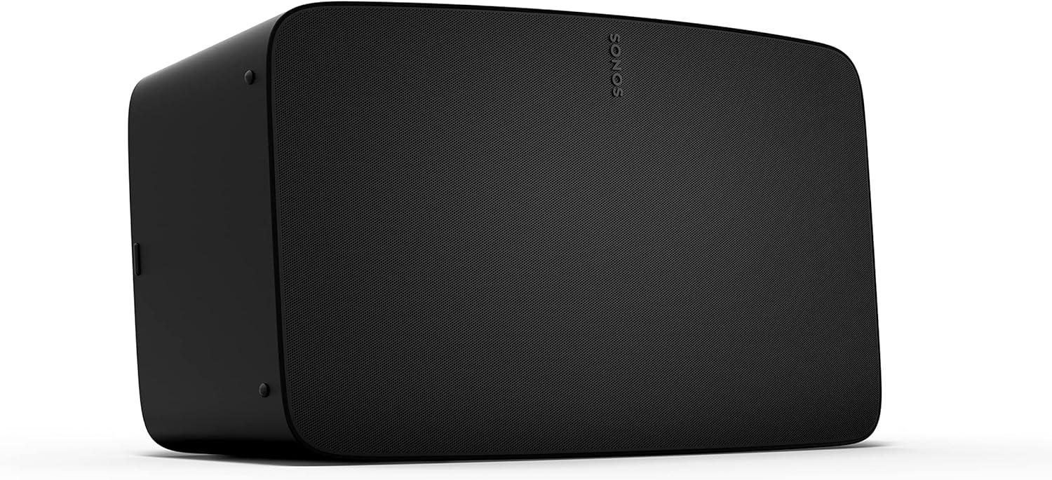 Sonos Five – Powerful Smart Speaker With Bluetooth & WiFi, Black or White
