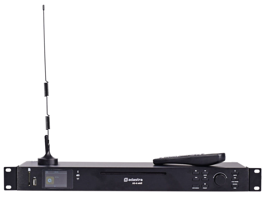 Adastra AS-6 MKII Audio Source Multi-Player With CD, DAB+, Bluetooth