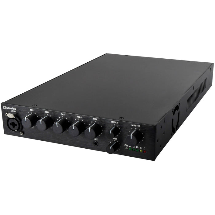 Adastra UA120 Compact 120W Mixer Amplifier 100V & 2 Ohm