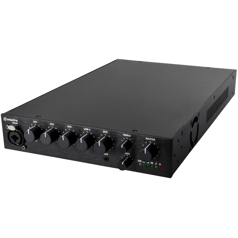 Adastra UA240 Compact 240W Mixer Amplifier 100V & 2 Ohm