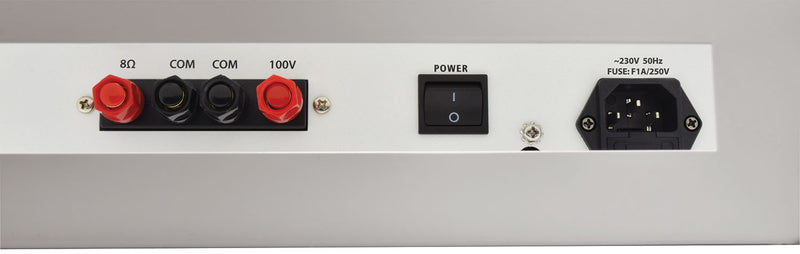 Adastra SA120 120W Lockable Wall-Mount PA Amplifier with Bluetooth & Mic
