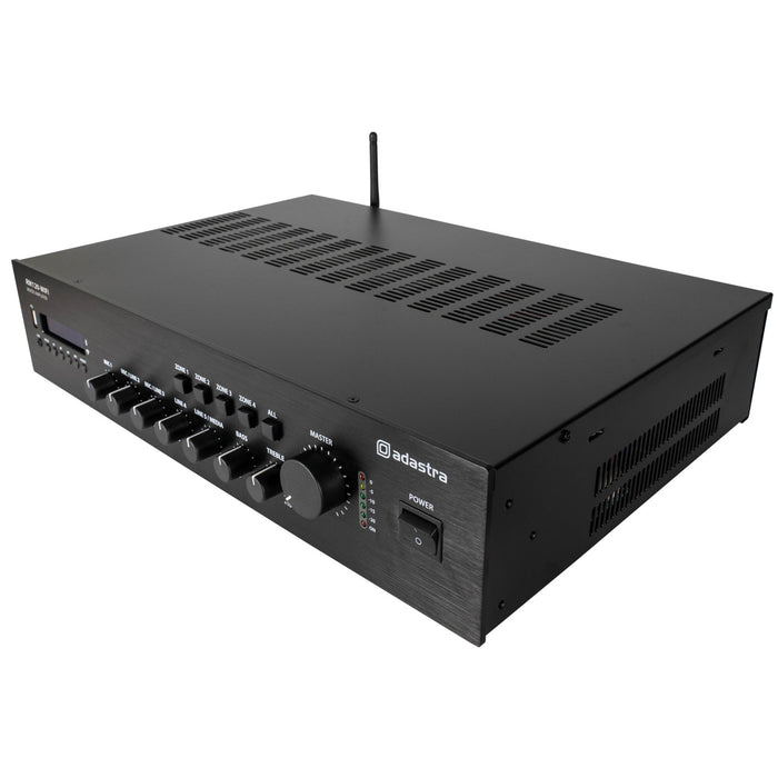 Adastra RM120-WIFI 120W 100V Mixer Amplifier With WiFi, Internet Radio, USB & Bluetooth