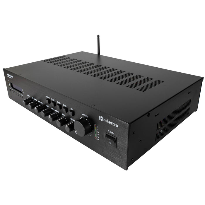 Adastra RM240-WIFI 240W 100V Mixer Amplifier With WiFi, Internet Radio, USB & Bluetooth