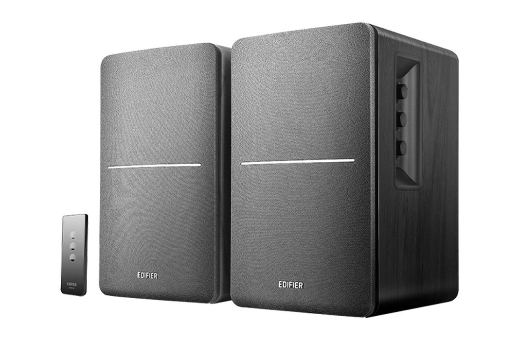 Edifier R1280T Pair, Active 2.0 Stereo Bookshelf Speakers with Aux & Remote Control