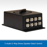 E-Audio 2-Way Stereo Speaker Select Switch