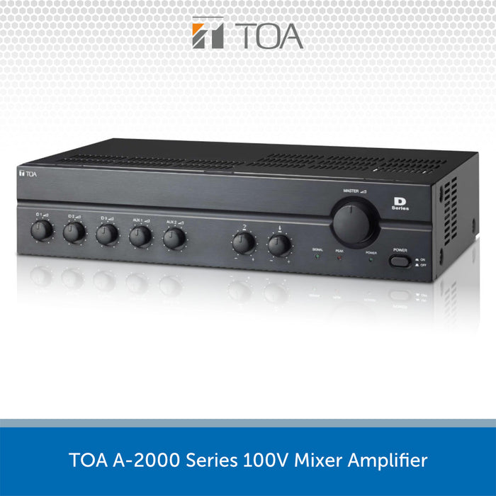 TOA A2000AmplifiersMain