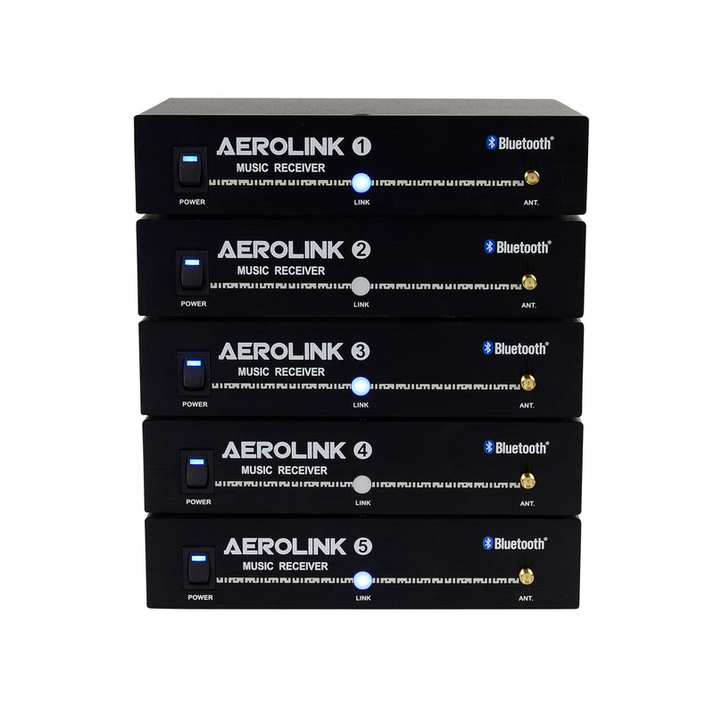 Fitness Audio AeroLink AL 3.0 Bluetooth Music Receiver & Accessory Bundle