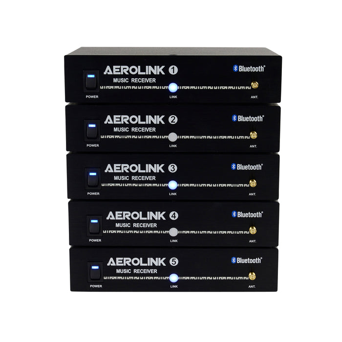 Fitness Audio AeroLink AL 3.0 Bluetooth Music Receiver & Accessory Bundle